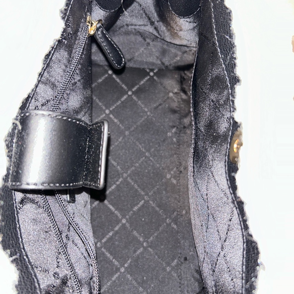 NWOT Michael Kors Hamilton sherling crossbody satchel - Picture 7 of 9